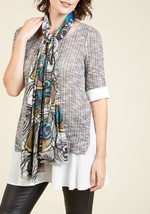 Spoke Too Plume Scarf by Disaster Designs Ltd.