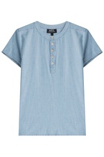 Cotton Henley Shirt by A.P.C.