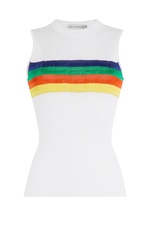 Ribbed Sleeveless Top by Mary Katrantzou