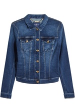 Classic Trucker Denim Jacket by 7 for All Mankind