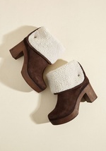Fold Me Once Suede Boot by Eric Michael/Laurevan Shoes