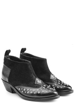 Asia Leather Ankle Boots by Golden Goose Deluxe Brand