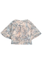 Cropped Cotton Top by Zimmermann