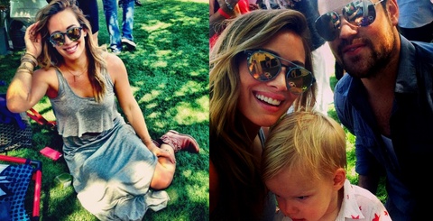 Hilary Duff with Family submitted by Canary + Rook