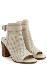 Emmie Perforated Leather Sandals by Sam Edelman