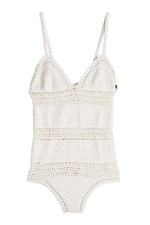 Crochet Knit Swimsuit by She Made Me