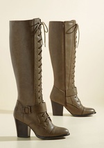 Reset the Standards Block Heel Boot by Dirty Laundry