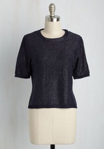 Partial to Sparkle Sweater by Emily and Fin LTD