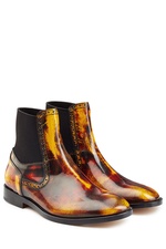 Leather Chelsea Boots by Maison Margiela