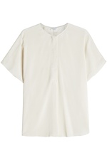 Silk Blend Top by Brunello Cucinelli