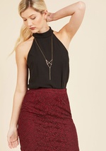 Graceful Host Sleeveless Top by Doe & Rae