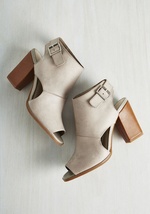 Battery Leather Heel in Stone by Seychelles