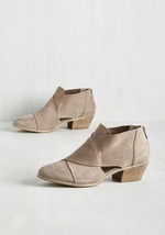 Pass Through Your Mindset Leather Bootie by Very Volatile