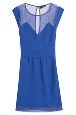 Sheer Panel Sheath Dress by The Kooples