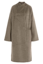 Alpaca and Virgin Wool Coat by Helmut Lang