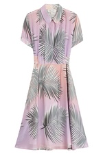 Silk Palm Print Dress by Paul & Joe
