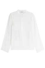 Collarless Blouse by Helmut Lang