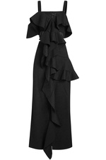 Ruffle Dress with Cut-Out Middle by Proenza Schouler