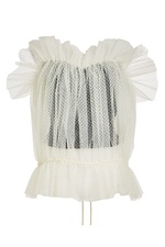 Point d'Esprit Tulle Corset by Natasha Zinko