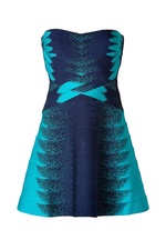 Strapless Dress by Herve Leger