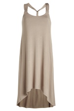 Lisbon Twist Back Tapered Halter Dress by Heidi Klein