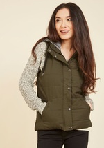 Just Cabin Got the Time Vest by Love Tree Fashion Inc