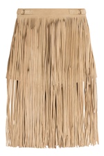 Fringed Suede Shorts by Tamara Mellon