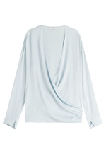 Draped Silk Blouse by Vionnet