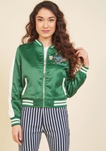 Varsity Cues Jacket by JSK Fashions LTD. - Urban Bliss