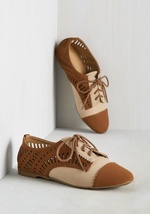 So Undergrad to Hear It Flat by Dollhouse Footwear