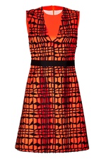 Patterned Cocktail Dress by Roksanda