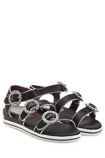 Embellished Satin Sandals by Marc by Marc Jacobs