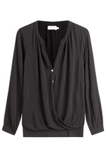 Draped Blouse by Velvet