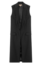 Sleeveless Wool Coat by Michael Kors