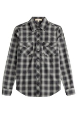 Silk-Cotton Shirt by Michael Kors