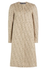 Collarless Coat by Rochas