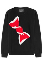 Cashmere Pullover with Candy Print by Boutique Moschino