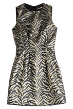 Zebra Print Dress by Roberto Cavalli
