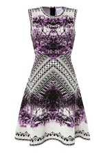 Printed Cocktail Dress by Herve Leger