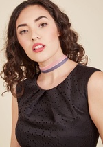 Enduring Impression Velvet Choker Set by Fiesta Jewelry Corporation