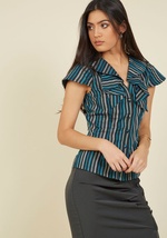 Steadfast Self-Starter Button-Up Top by Silver Stop