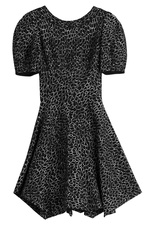 Animal Print Dress with Wool by Alaia