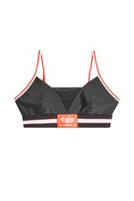 Left Hook Cropped Top Sports Bra by P.E. Nation