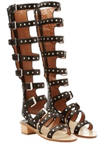 Hanna Studded Leather Gladiator Sandals by Laurence Dacade