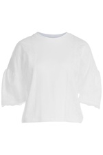 Drop Shoulder T-Shirt by Giambattista Valli