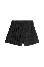 Pleated Lace Shorts by MSGM