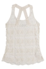 Crochet Lace Tank Top by OndadeMar