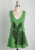 Here, There, Every Hare Top by Happiness