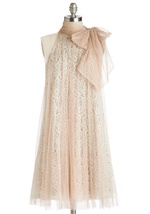 Time and Grace Lace Dress in Champagne by Ryu dba Aimind International