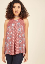 Library Leisure Sleeveless Top by Taylor & Sage